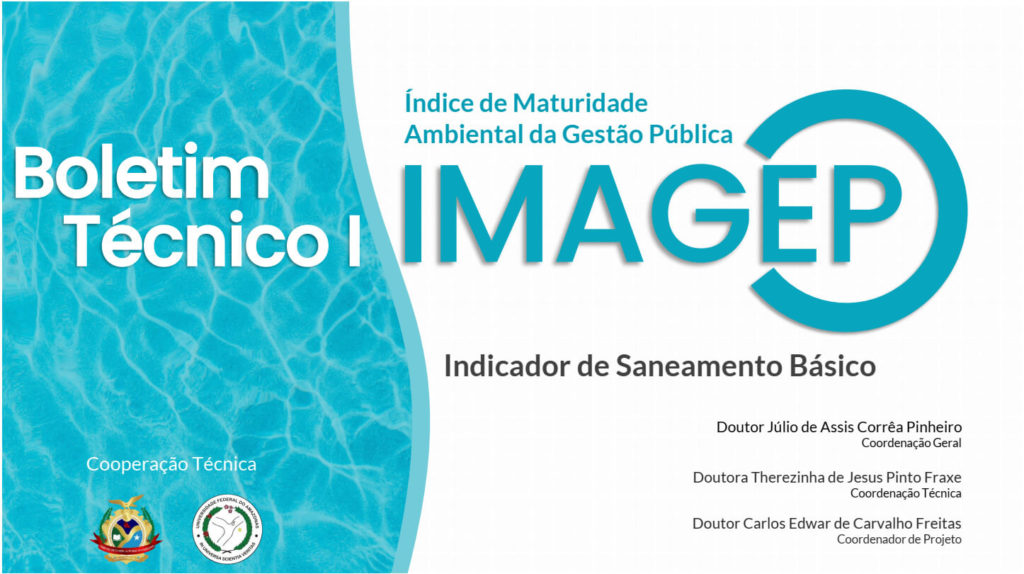 Boletim I IMAGEP- Indicador de Saneamento Básico 